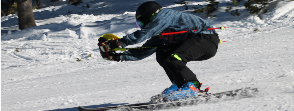 Our skiers ski fast!
